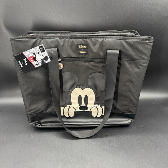 NWT Disney Mickey Mouse X IGLOO Collab Dual Compartment 20qt Tote Cooler Bag NEW - Picture 1 of 7